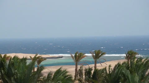 Windy blue sea Stock Footage 36382577