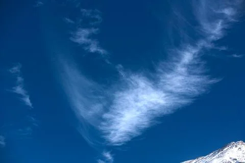 Windy Clouds Stock Photos