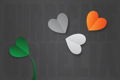 Windy Clover Stock Illustration