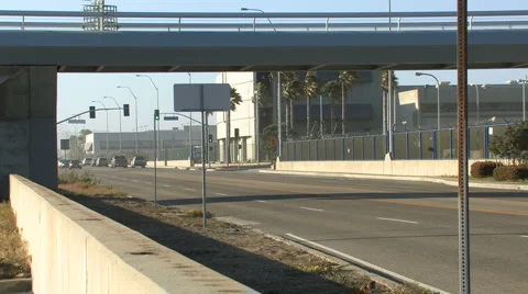 Windy Coast Highway with Light Traffic Stock Footage 4326516