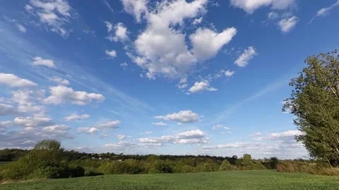 Windy Countryside Stockbeeldmateriaal 197948409