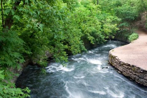 Windy creek Stock Photos