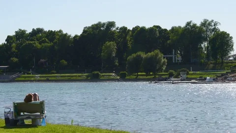 A windy day in summer Stock Footage 78074958