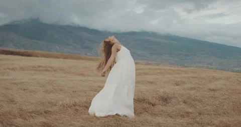 The windy Fields Stock Footage 134487556