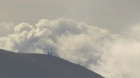 Windy Heights, Mountain Top Video stock 25604902