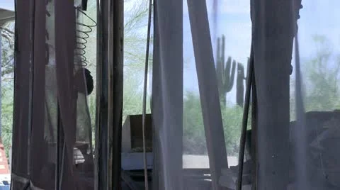 Windy Old House Stock Footage 11345055