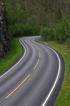 A windy road Stock-Fotos