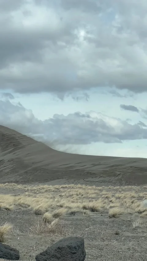 Windy Sand Dune Stock Footage 239020585