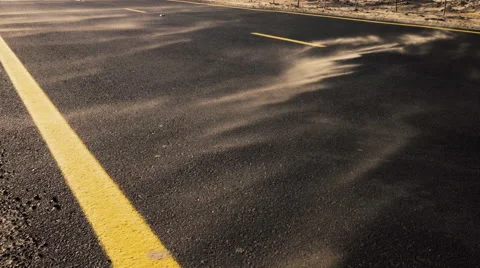 Windy Street in the Desert Vidéo 60673847