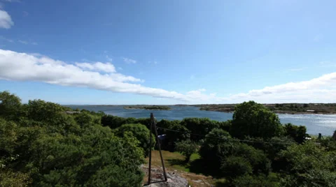 Windy time lapse 库存影片 38793448