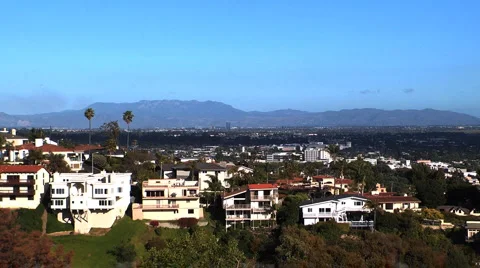 Windy ventura CA panoramic Stock-Footage 6383056