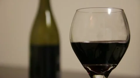 Wine and Bottle still 스톡 동영상 12254600