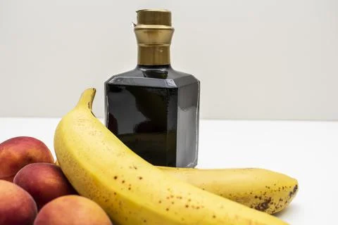 Wine and fruit Stock Photos