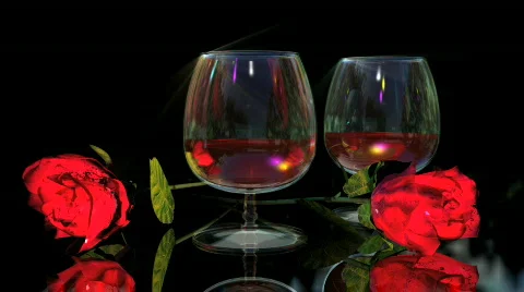 Wine and Roses 스톡 동영상 731382