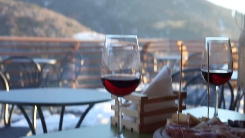 WINE APERITIF Stock Footage 129728939
