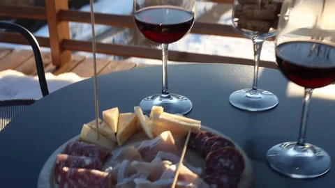 WINE APERITIF Stock Footage 129728941