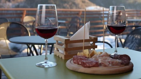 WINE APERITIF Stock Footage 129728946