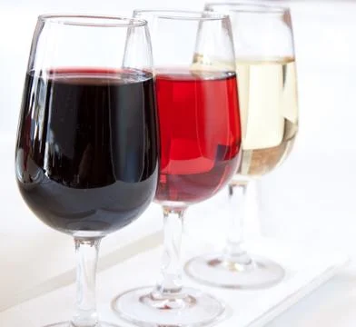 Wine assortment Stock Photos