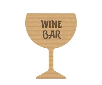 Wine bar Stock Illustration