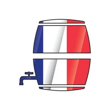 Wine Barrel Stock-Illustration