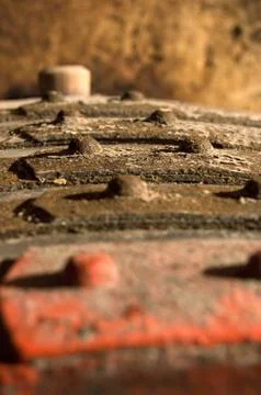 Wine barrel Foto stock