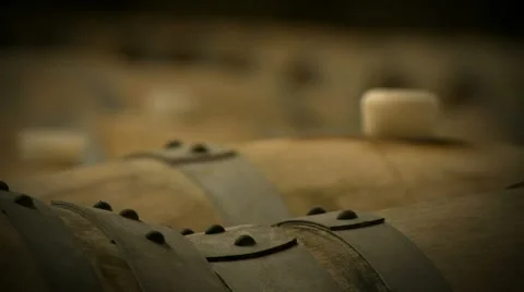 Wine barrels 24 HD Stock Footage 11657370