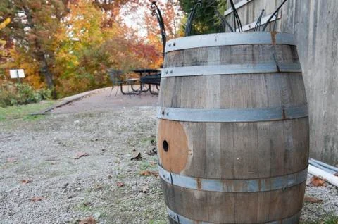 Wine barrels Stock-Fotos