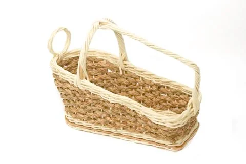 Wine basket Stock Photos