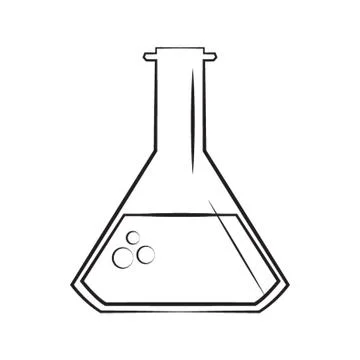 Wine Beaker 库存插图