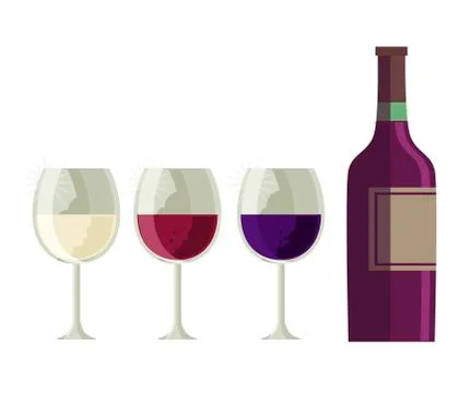 Wine blends Stock-Illustration