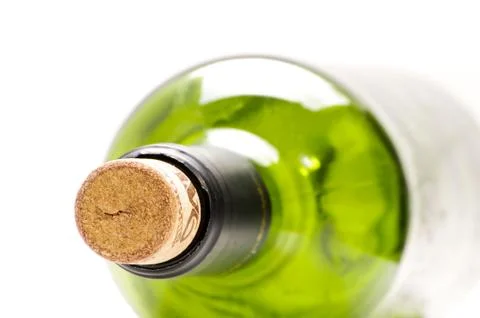 Wine bottle abstract close up Stock Photos