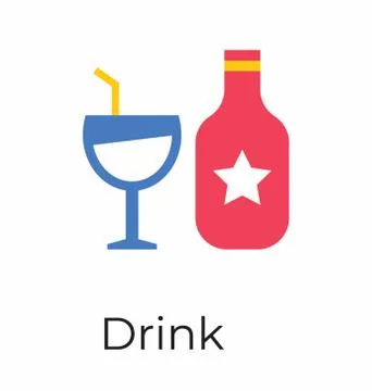 Wine Bottle Drink Illustrazione stock