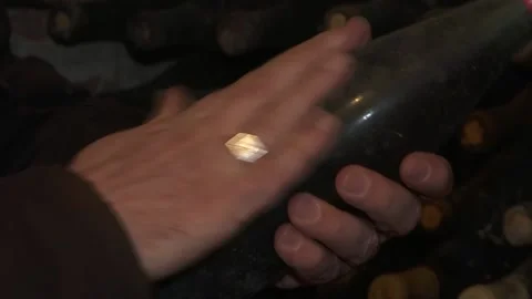 Wine in bottle Stock Footage 172240698