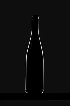 Wine bottle イラスト素材