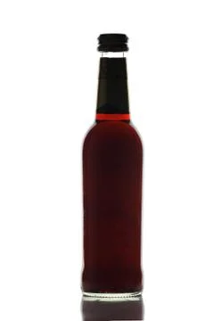 Wine bottle isolated. Foto stock