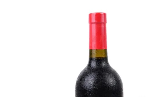 Wine bottle isolated Foto stock