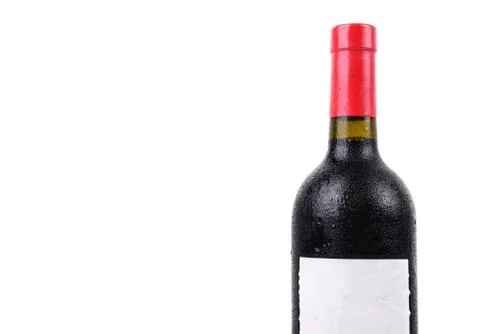 Wine bottle isolated Foto stock