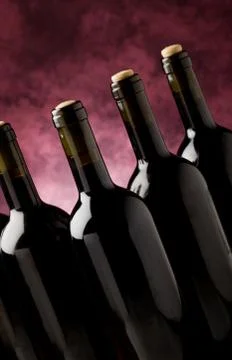 Wine bottle Stock Photos