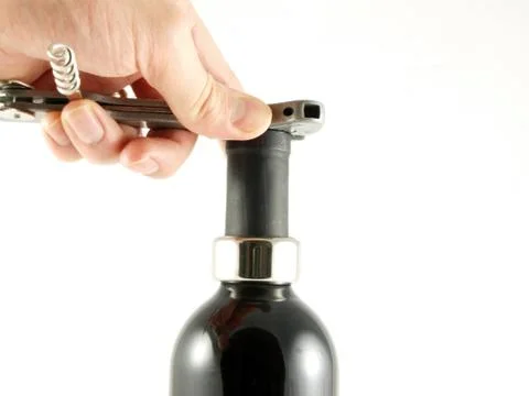 Wine bottle Stock Photos
