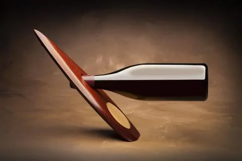 Wine bottle Stock Photos
