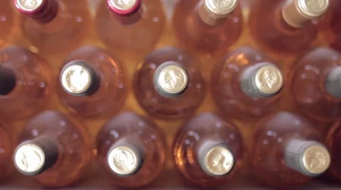 Wine Bottles Video stock 7901403