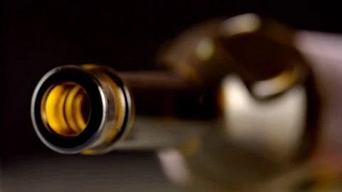 Wine Bottles Stock Footage 76907109