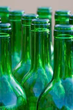 Wine bottles Stock Photos