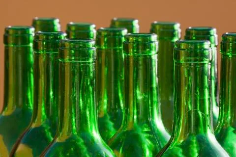 Wine bottles Stock-Fotos