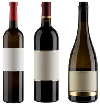 Wine bottles Stock Photos