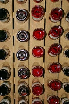 Wine Bottles Stock Photos