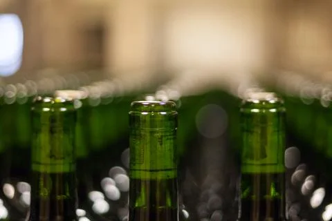 Wine bottles Stock Photos