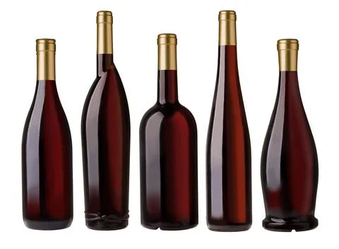 Wine bottles Stock Photos