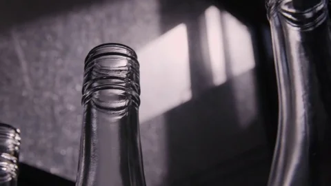 Wine bottling machines Stock Footage 72186413