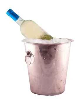 Wine in a bucket Stock Photos